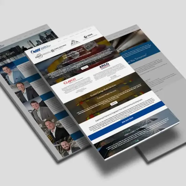 National DBS website design
