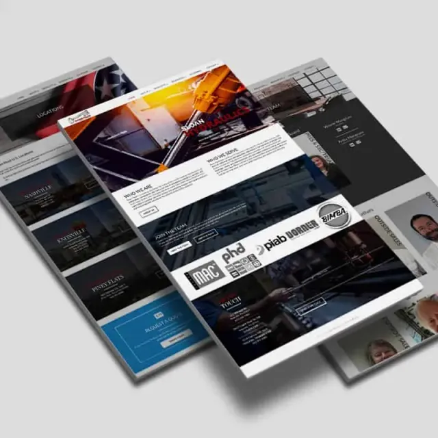 Sloan Fluid Accessories website design